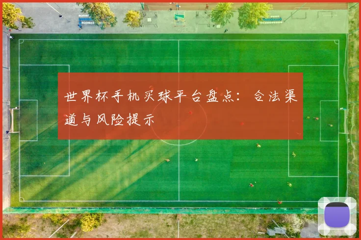 世界杯手机买球平台盘点：合法渠道与风险提示